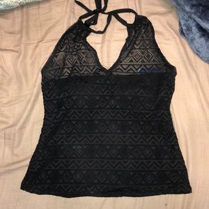 Black tankini top! Never worn! Still has the tags!